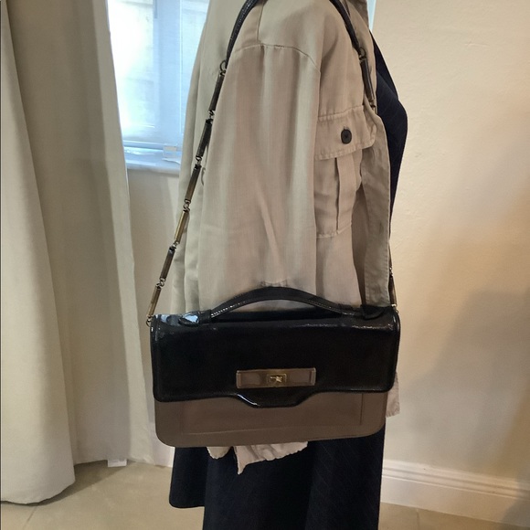 DEREK LAM Patent Leather Izzy Bag - Picture 4 of 5